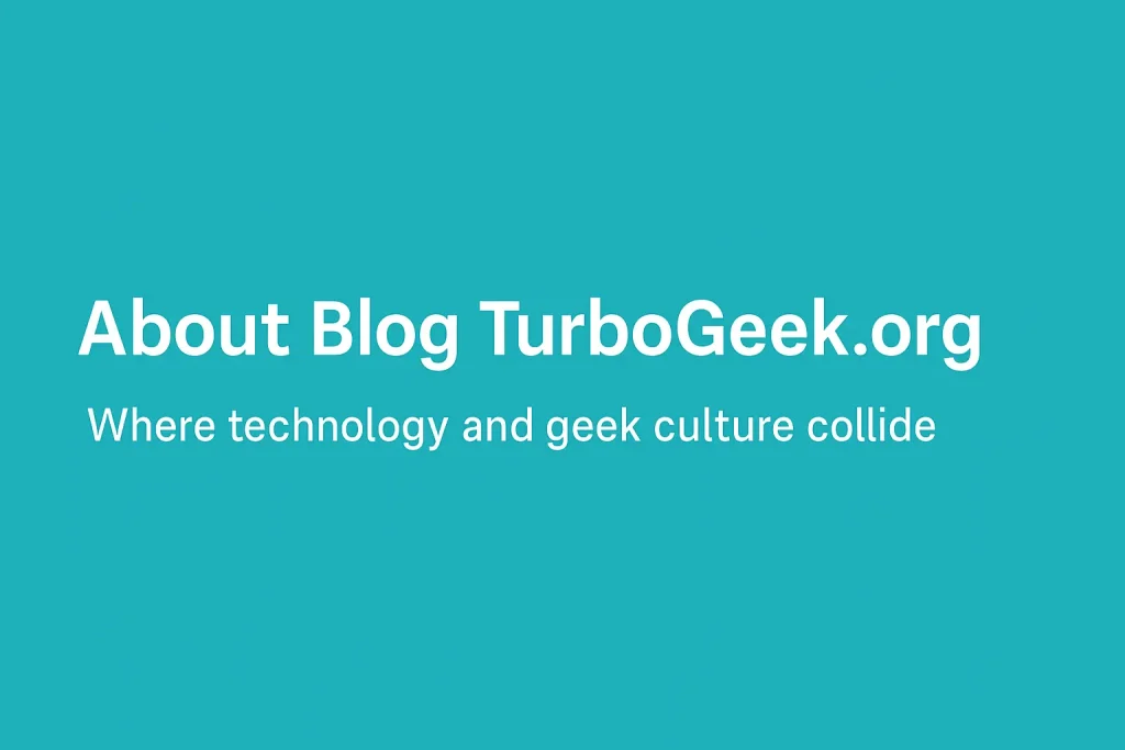 about blog turbogeekorg