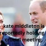 kate middleton is reportedly holding a crucial meeting. (1)